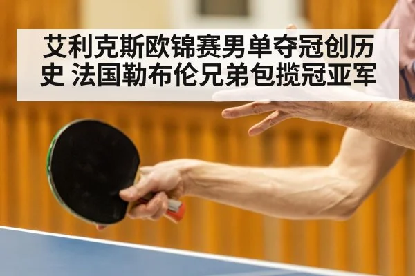 艾利克斯欧锦赛男单夺冠创历史 法国勒布伦兄弟包揽冠亚军